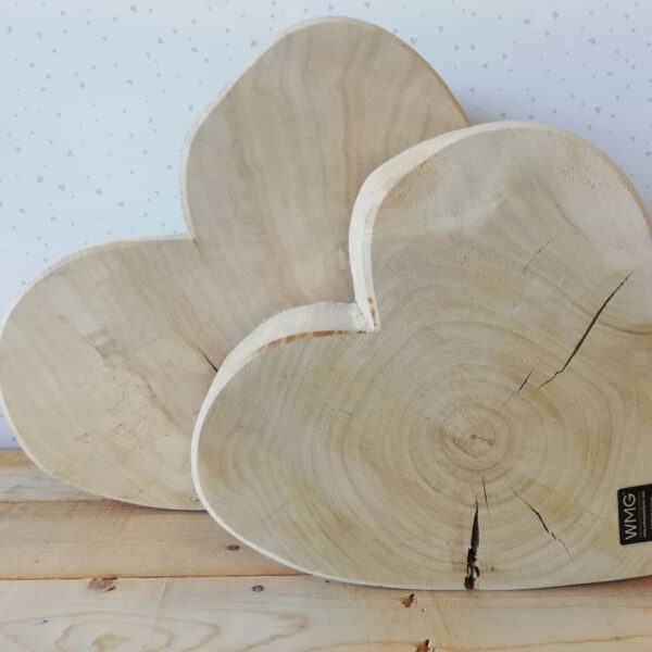 Cuori Legno Naturale